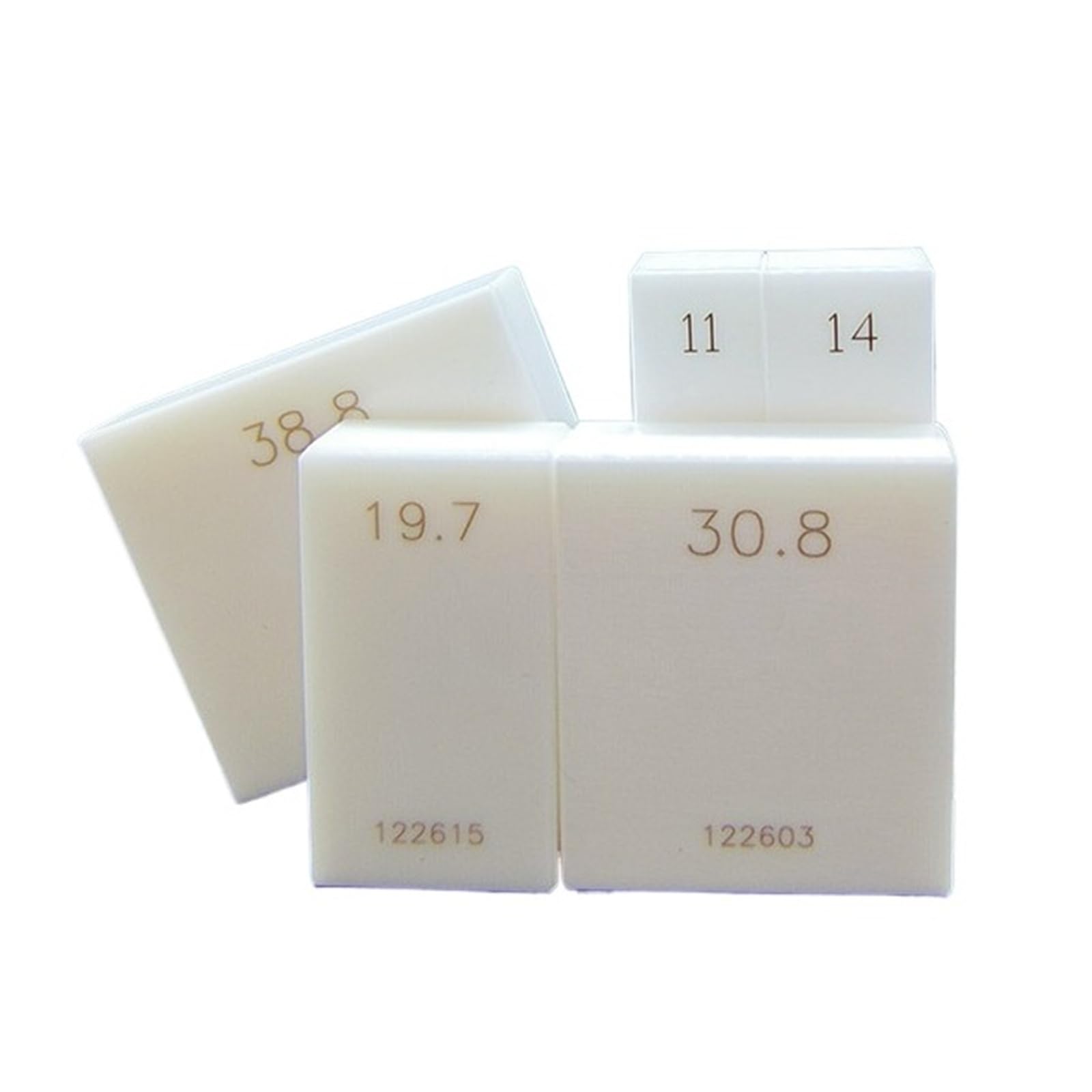 1PC ceramiczny blok pomiarowy 0.5MM-100MM narzędzia do kalibracji i kontroli do suwmiarek i mikrometrów do obróbki drewna Precyzyjny pomiar(100mm)