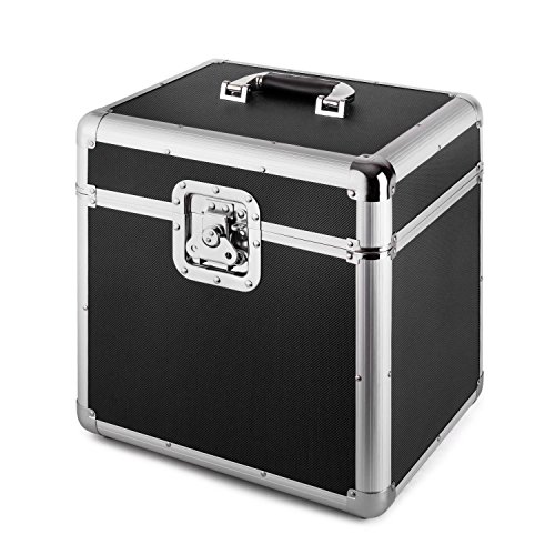 Resident DJ Zeitkapsel Valise à vinyles en aluminium pour stocker et transporter jusqu’à 70 disques (poignées de… - Les Beatles, Paul McCartney, John Lennon, RIngo Starr, George Harrison Resident DJ Zeitkapsel Valise à vinyles en aluminium pour stocker et transporter jusqu'à 70 disques (poignées de… – Image 7