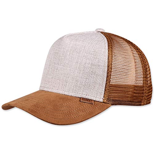 Djinns Homme Casquettes/Casquette Trucker Mesh HFT Suelin Beige Réglable