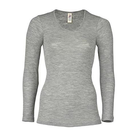 Engel ladies’ long-sleeved vest - Grey - UK 12 Cover