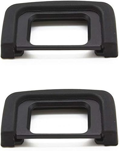 D5600 Visor ocular ocular ocular para cámara digital Nikon D5600 D5500 D5300 D3500 D3400 D3300 D3300 2 paquetes, repuesto ocular DK-25, accesorios