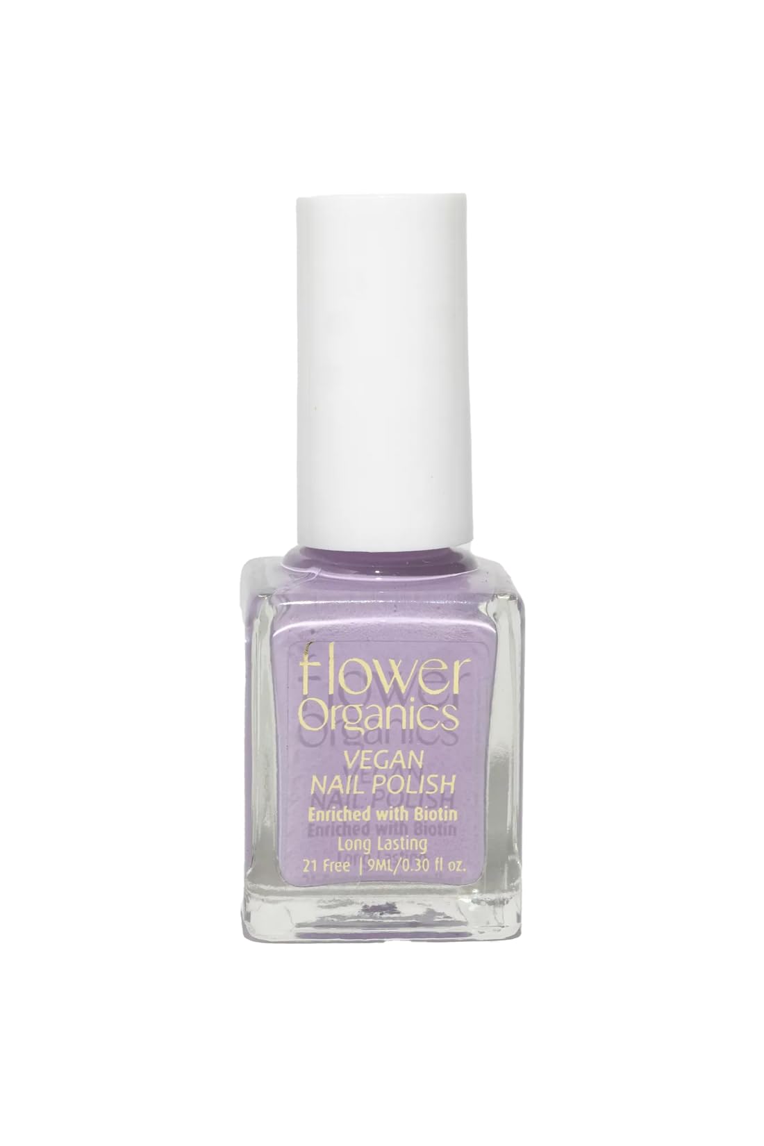 Flower Organics Vegan Nail Polish – Love The Lavender | Soft Pastel Shade | Biotin-Enriched & Long-Lasting | 9ml-image-35