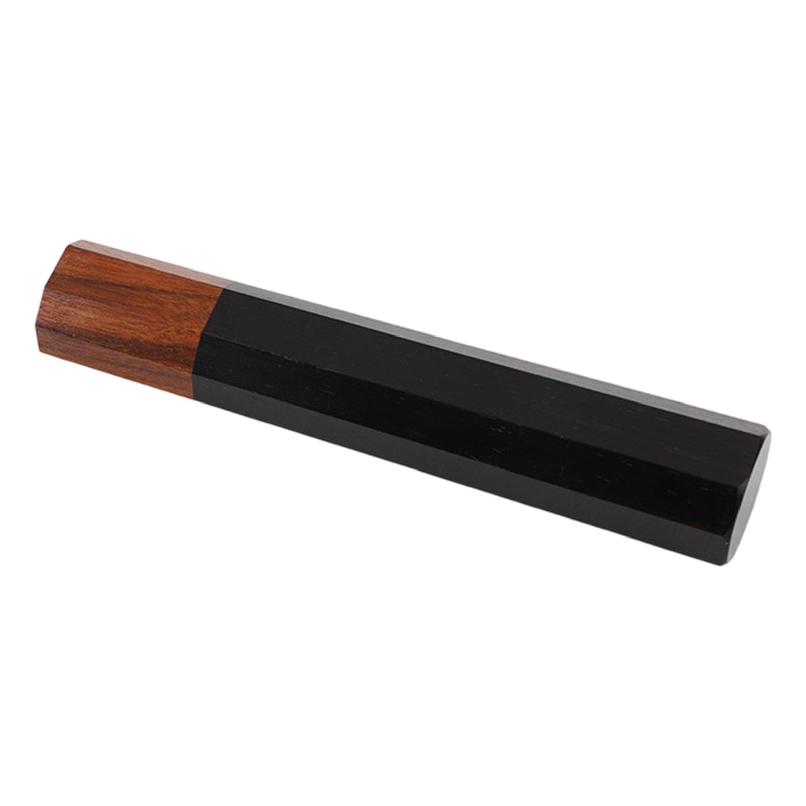 Premium Sturdy Octagonal Handle Nonacid Black Sandalwoods for Craft and Tool Use Elegant Nonacid Black Sandalwoods Octagonal Tool Handle for Woodworking Projects Sturdy Smooth Polishing Surfaces