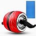 HEWXWX Perfect Fitness AB Carver PRO Roller, Ruota Addominale Sottile Ruota Gigante Ruota Addominale Silenzioso Articoli Sportivi per la casa Attrezzature per Il Fitness,Red-A