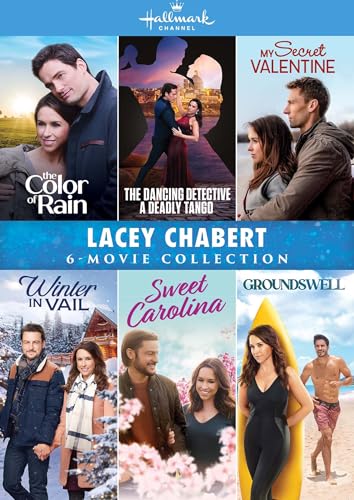Lacey Chabert 6-Movie Romance Collection (The Color of Rain, The Dancing Detective Deadly Tango, My Secret Valentine, Winter in Vail, Sweet Carolina,