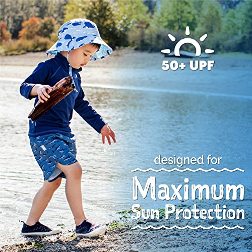 Image of JAN & JUL UV Swim Shorts and Long Sleeve UV Shirt for Toddlers