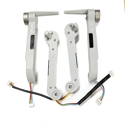 [Drone Accessories] Drone Accessories LYZRC L700 Pro RC Drone Arm with Motors Engines Propellers L700Pro Quadcopter Parts LYZRC L700 Pro RC Drone Replaceable (Color : 4pcs Gray arm kit) [Replacement]