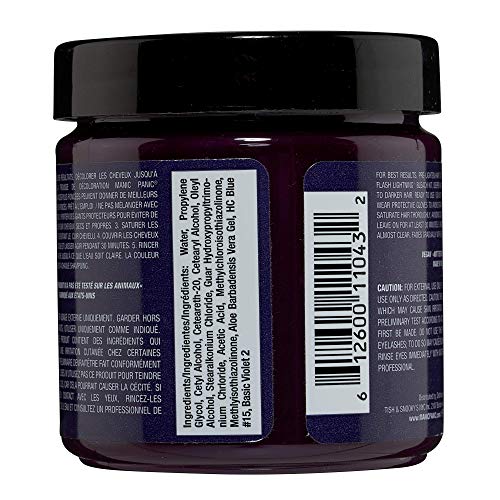 Coloración, Drugstore tinte violeta oscuro Marca Manic Panic (2)