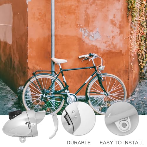 Phare LED pour vélo rétro pour rouler sous la pluie sans pile
