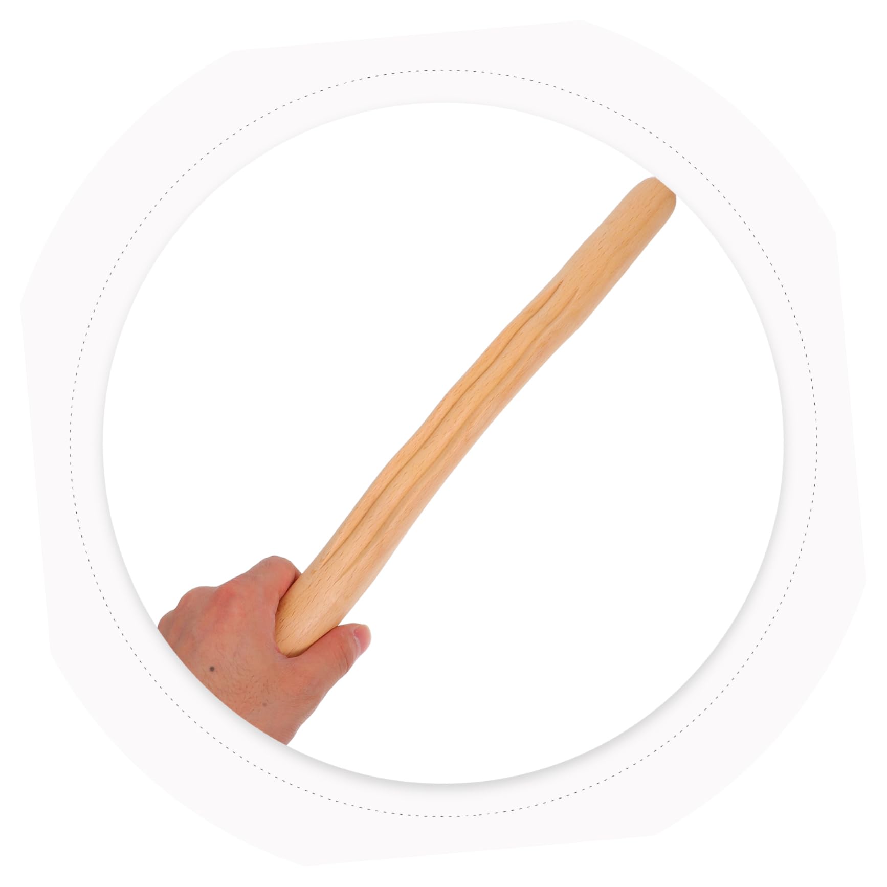 Healeved 4piezas Masajeador De Pies De Madera Con Herramienta De Masaje Manual y Varillas De Masaje Para y Relajación Diaria