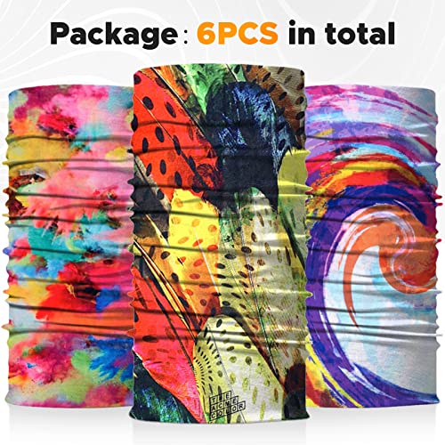 Image of JOEYOUNG Headwear, Bandana, Neck Gaiter Head Wrap Headband Balaclava Magic Scarf