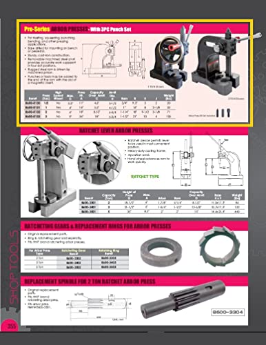 HHIP Pro-Series 2-Ton Arbor Press