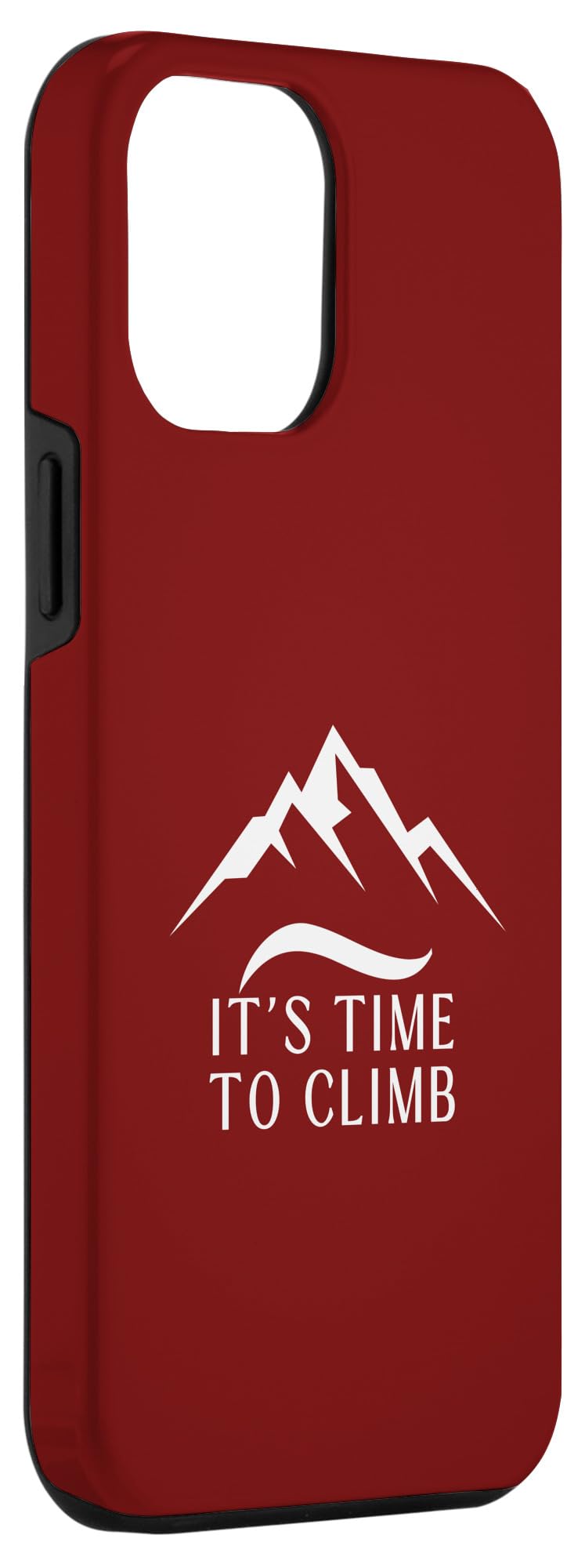 iPhone 14 Plus Mountain and Climbing Sports It's Time to Climb Case - Image 3