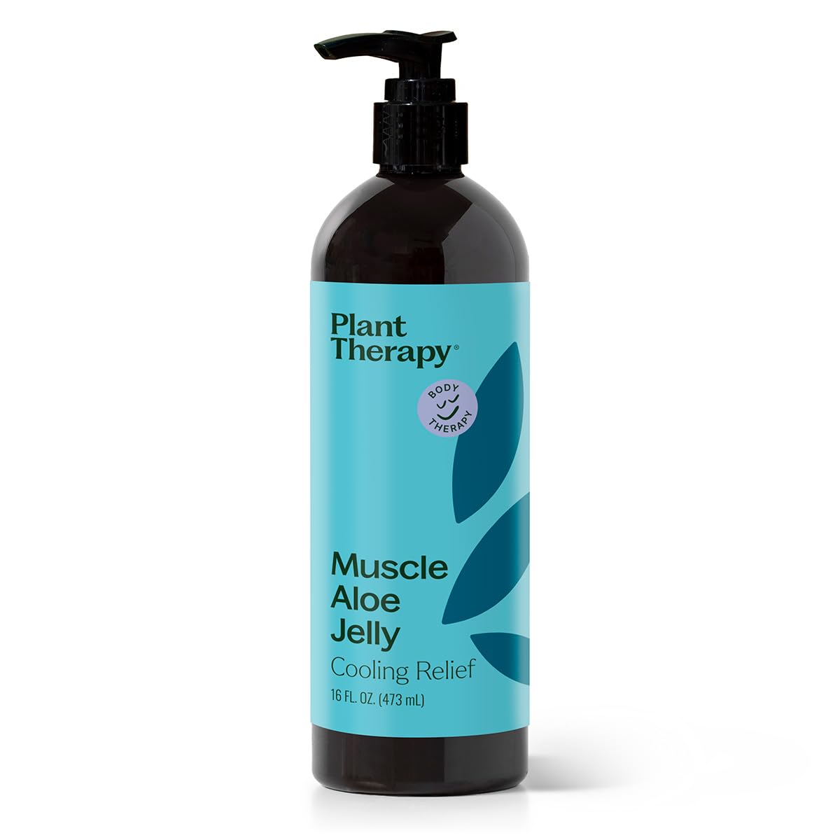 Plant Therapy Muscle Aloe Jelly 16 fl oz, Cooling & Warming Aloe Gel with Essential Oils for Post-Workout Muscle Comfort, Massage & Aromatherapy