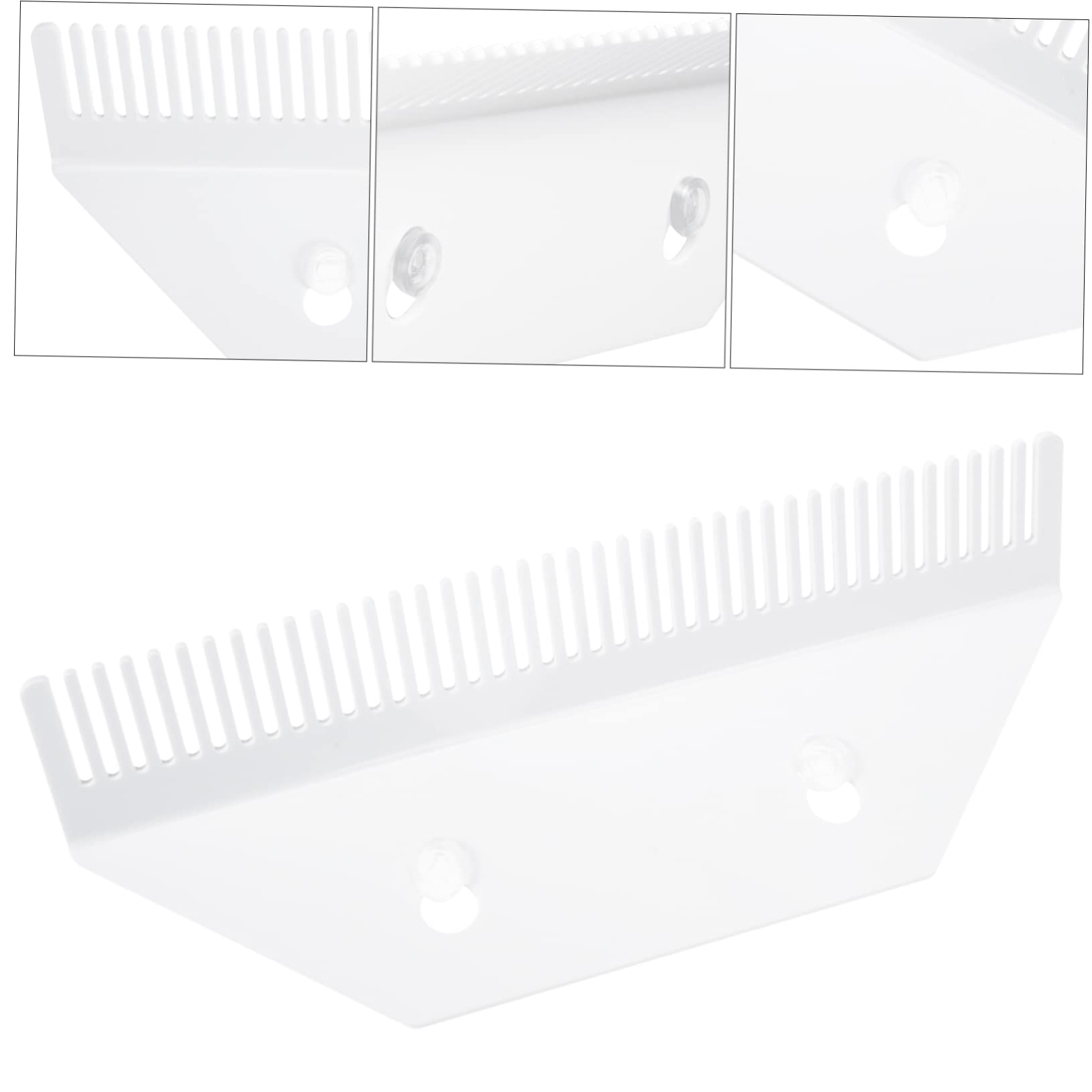 PartyKindom Hair Extension Wig Hanger Stand Acrylic Lightweight Wall Mount Hair Styling