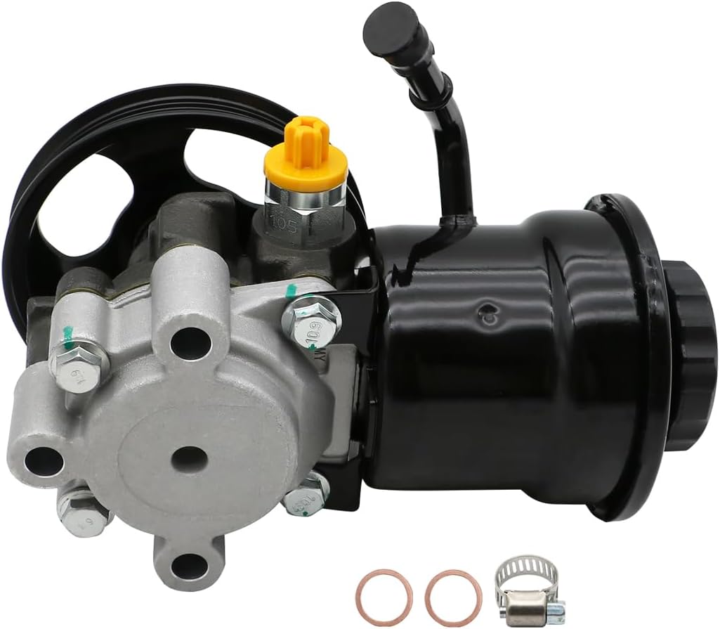 21-5248 Power Steering Pump with Pulley Reservoir Assembly Fit for 2001 2002 2003 2004 for Toyota Tacoma,Power Assist Pump, 44310-04120