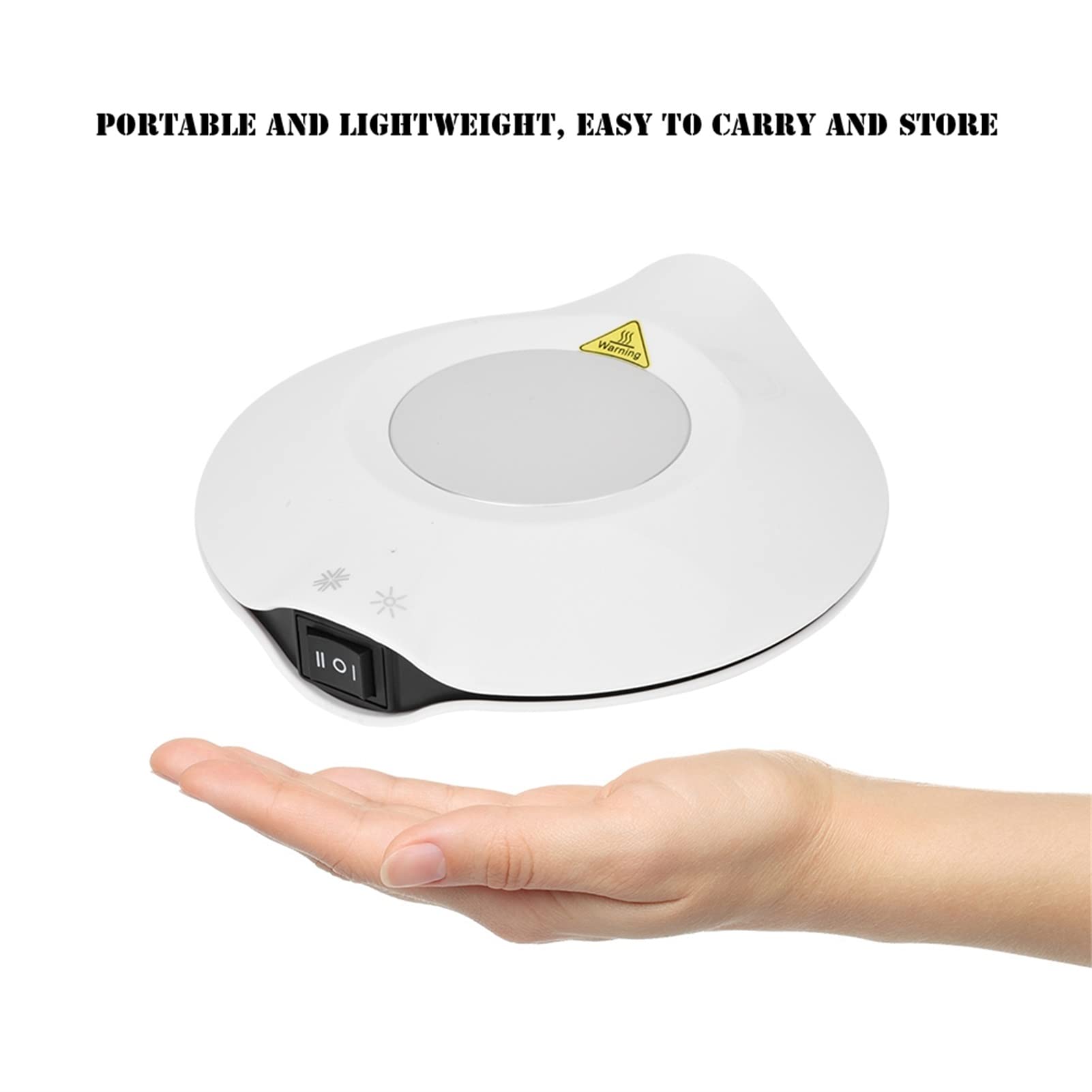 KKPLZZ Sottobicchiere USB, Tappetino per Tazze a Doppio Scopo Caldo e