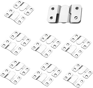 16 Pieces Z Clip Interlocking Bracket - Wall Flush Mount Picture ...