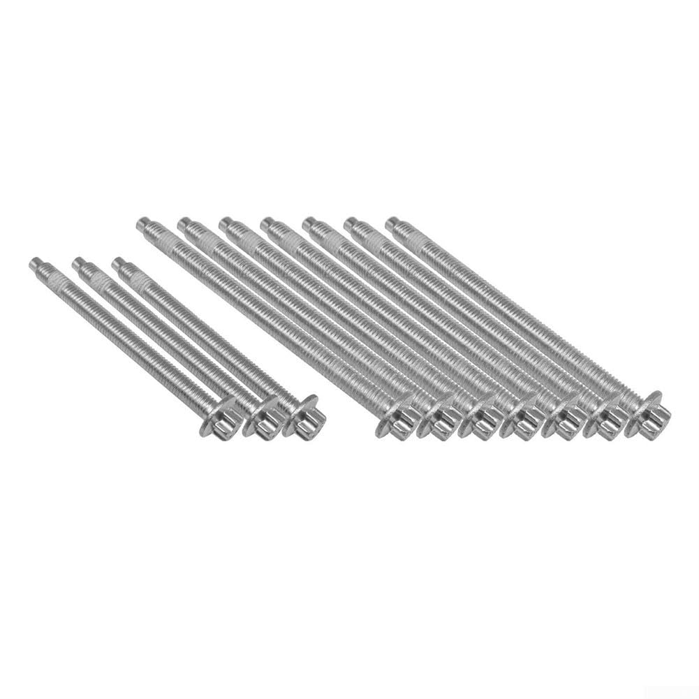 Juego de 33 tornillos para cárter de aceite de motor, de aluminio, compatibles con BMW Serie 1 E81 E82 E87 E88 F20 F21 así como 3 unidades E90 E91 E92 E93, OEM 11132210959