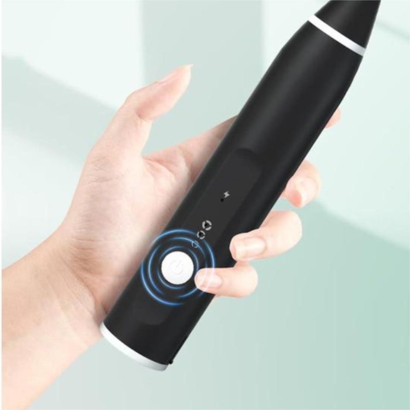 Espumador de Leche, Batidora Eléctrica Batidora Espumador De Leche De Mano Cargador USB Batidor De Burbujas De Acero Inoxidable Bubbler Leche para Capuchino(Rot)