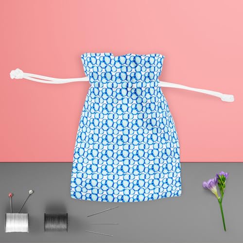 Image of ArtzFolio Soap Bubbles D1 | Pouch Wrist Potli Bag | Bag for Weddings & Casual Parties