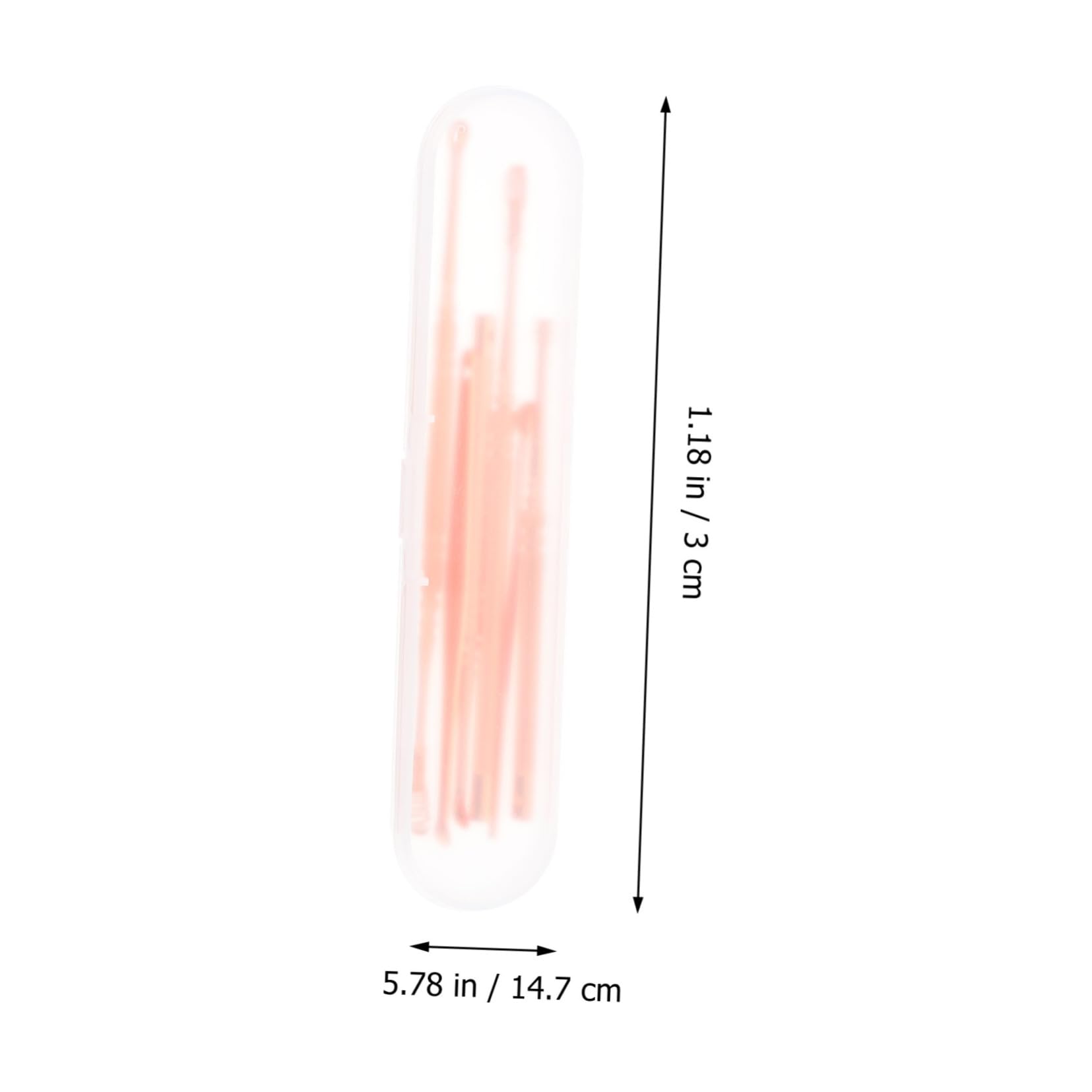 FRCOLOR Ergonomic Earwax Cleanerspoons Set 6pcs Rose Gold Stainless Steel Spiral Decompression for Easy Comfortable Ear Cleaning