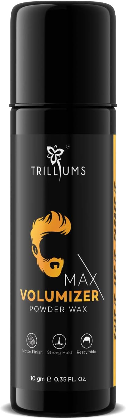 TRILLIUMSMax Volumizer Powder Wax 10gm  Professional CosmeticsHairlive Volumizer & Keratin Fluid, 250 ml