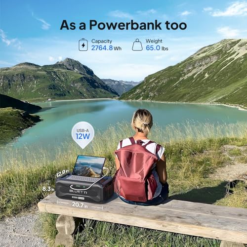 Image of BLUETTI Expansion Battery B300Kx2, 5529.6Wh LiFePO4 Battery Pack for Power Station Apex 300 Only, Extra Battery for Home, Emergency, Road Trip