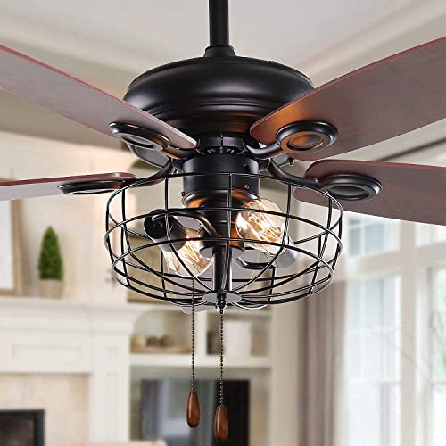 Image of Ceiling Fan Pull Chain 12 inch Wooden Pull Chain Extension Fan Chain Extender Ceiling Fan Pulls Ornament with Ball Fan Chain Connector for Ceiling Fan Light, 1PCS (Walnut Wood)