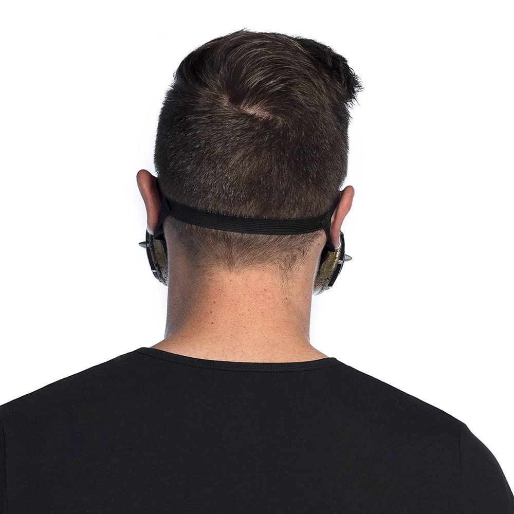 Maschera Gas Master Boland - Accessorio Horror Per Carnevale E Halloween In Stile Steampunk - Foto 7