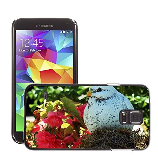 Grand Phone Cases Etui Housse Coque de Protection Cover Rigide pour // M00140640 Deco Fig Replica Paloma Pájaro // Samsung Galaxy S5 S V SV i9600 (Not Fits S5 Active)