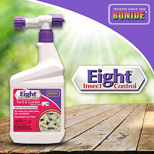 Bonide Eight Insect Control Yard & Garden, 32 oz Ready-to-Spray Long Lasting Insecticide for Mosquitos, Beetles, Fleas, Ticks - Image 6