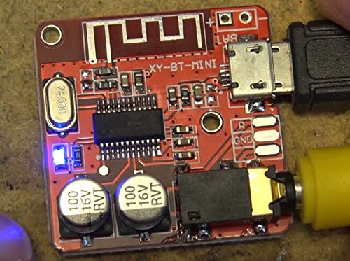 Image of xcluma Mini MP3 BLE Bluetooth 4.1 Lossless Decoder Board Bluetooth Receiver Board Amplifier Module for Car Speaker Amplifier