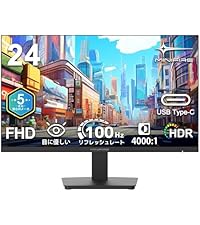 Amazon.co.jp: Minifire モニター24インチ ディスプレイ100Hz FHD