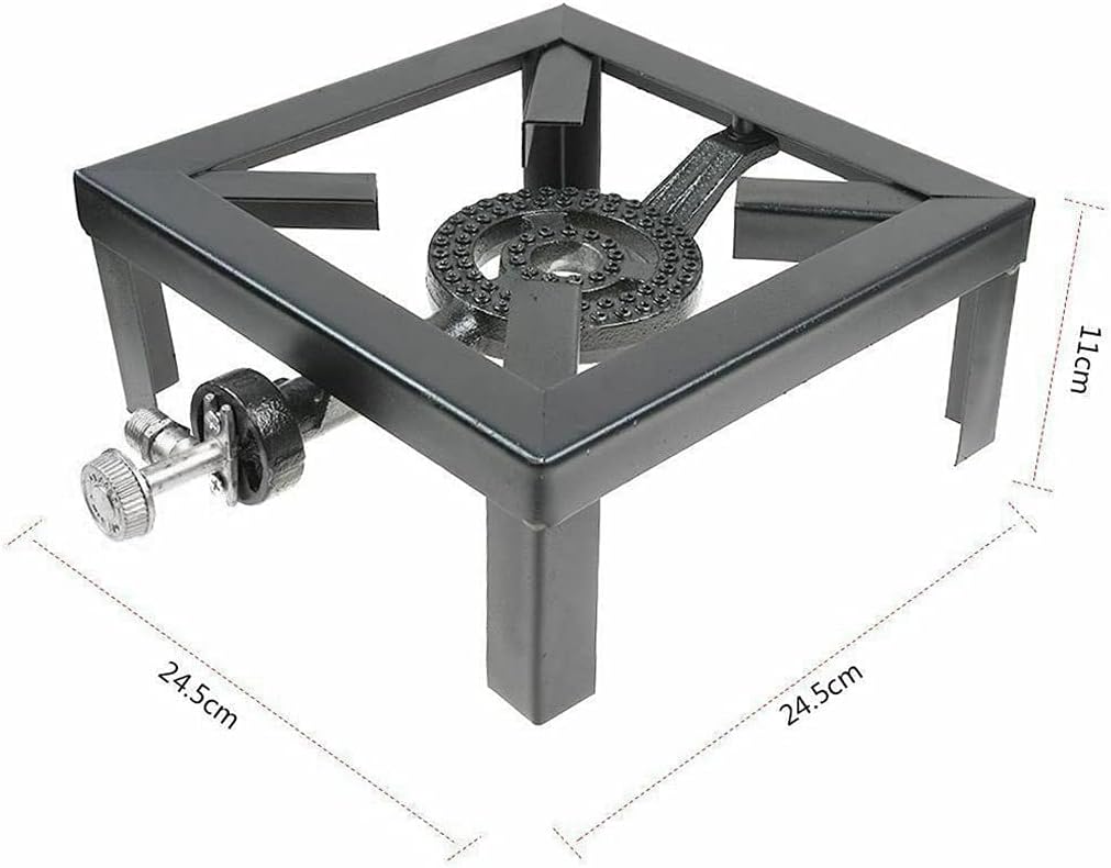 Gas Boiling Cast Iron Burner Large Stove Outdoor Cooker Iron Frame Portable Fire Control Stove Kitchen Accessories