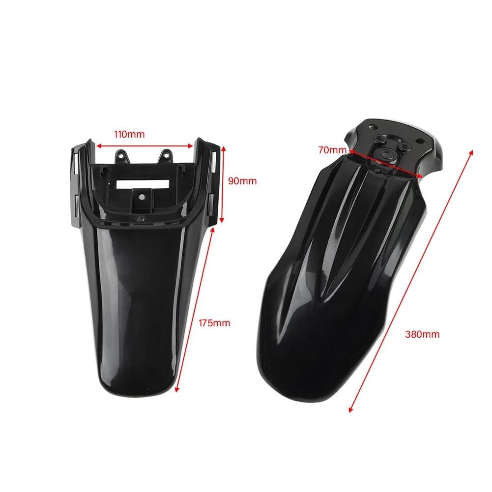 Kit Di Copertura Parafango Carenatura Nera Per Moto Per XR50 CRF50 Dirt Pit Bike