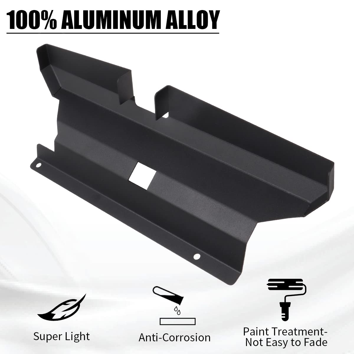 JESTOP Lufteinlass-Schaufel, 2PCS Dynamische Kaltluftansaugsysteme für BMW 323i 325i 328i 330i M52 M54 E46 M3 2001-2006, Steigerung der Pferdestärken und Verbesserung der Gasannahme (Schwarz)