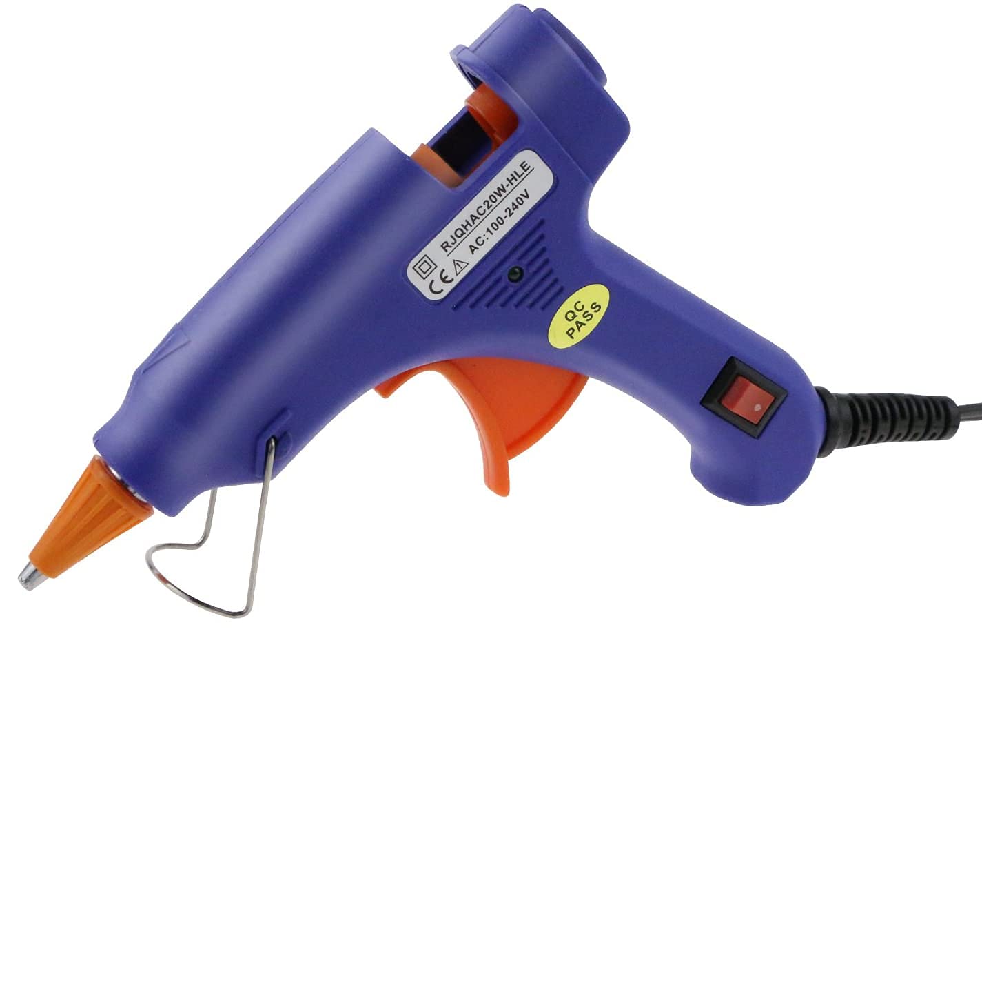 Amazon | Powangle グルーガン グルースティック50本付 強力粘着 速乾