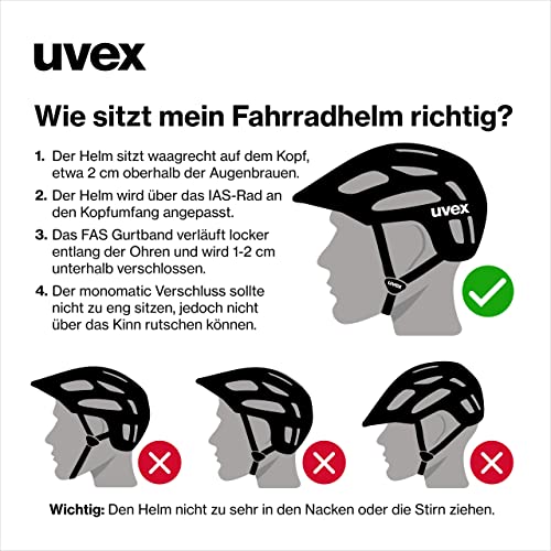 Uvex Fahrradhelm Kid 3 – Kinderhelm mit optimalem Schutz