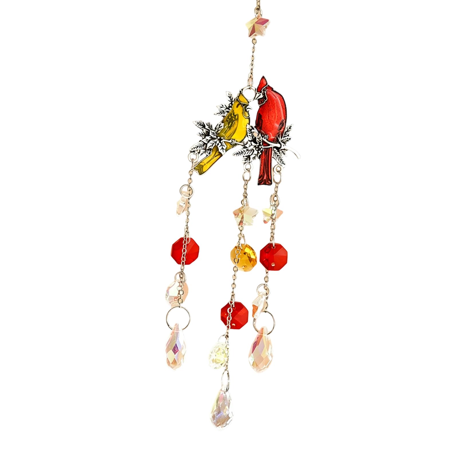 NVOQILIN Crystal Sunlight Catchers Crystal Hanging Ornament Hanging Pendant Suitable for Indoor Illuminations Energy Cleansing