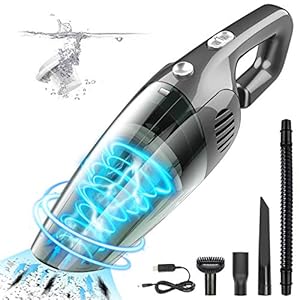 Enibon Handheld Stofzuiger Snoerloos, 7000PA 120W Auto Stofzuiger Krachtige Zuigkracht, 2600mAH Oplaadbare Mini…