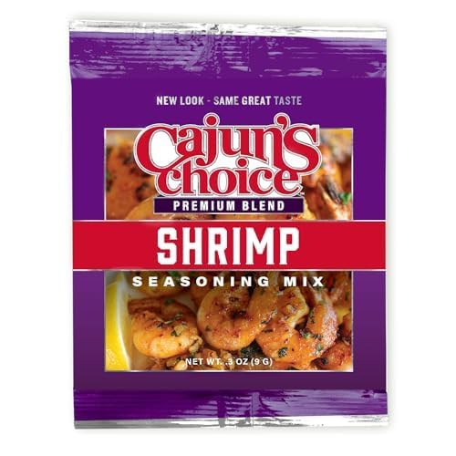 Miniatura 4 de Cajun's Choice - Mezcla de condimentos de camarones cajún, paquete de 6, totalmente natural, sin gluten, auténtica especia de Luisiana para