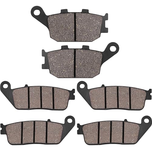 Cnornus Plaquettes de Frein Avant et Arrière pour Honda CB 600 F Hornet 600 2000-2012 CBF600 2004-2006 CBR 600 F 1995-1998 CBF1000 Non ABS 2006-2015