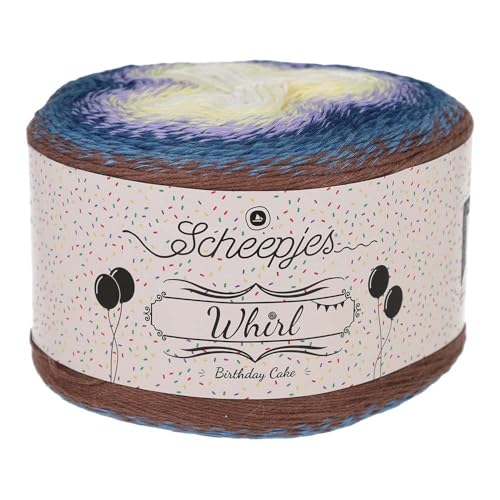 Image of Scheepjes Whirl Birthday Cake Yarn, Piece of Cake 799, 1 Cake, 1,094 yd (1,000 m)