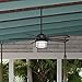 Hunter 59135 Key Biscayne Ceiling Fan 54 inches Weathered Zinc