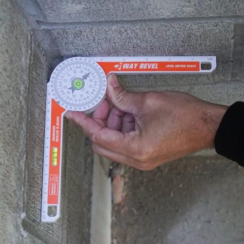 Buscador de Ángulo de Bisel 3 Vías y Transportador de Ingletes miniatura 5