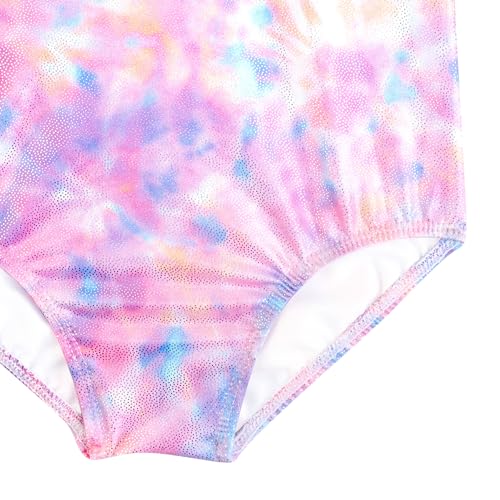 HOZIY Long Sleeve Leotards for Girls Gymnastics Kids Toddler Tumbling Outfits Floral Unicorn Galaxy Rainbow Stripe Pattern