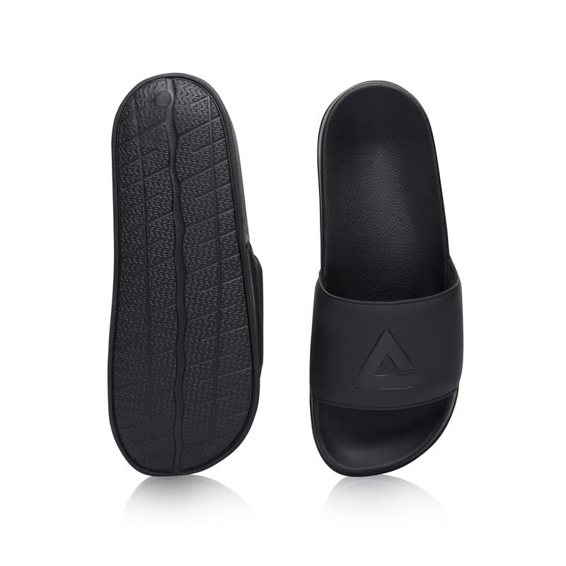 Image of ARVAN Mens Sliders | Lightweight, Anti-Slip & Cushioned Comfort Slides for Casual & Beach Use