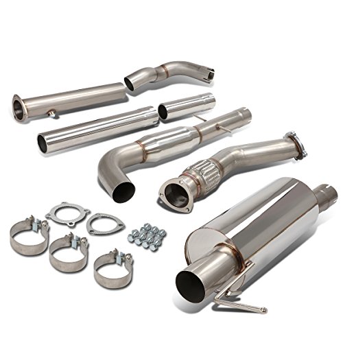 Replacement for VW Golf Catback Exhaust System 3 inches Tip Muffler - 1.8T 1.8L Turbo MK4