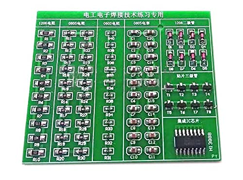 Amazon | Moechando 初心者向け SMD半田練習 DIY電子キット 練習DIY Amazon | Moechando 初心者向け SMD半田練習 DIY電子キット 練習DIY